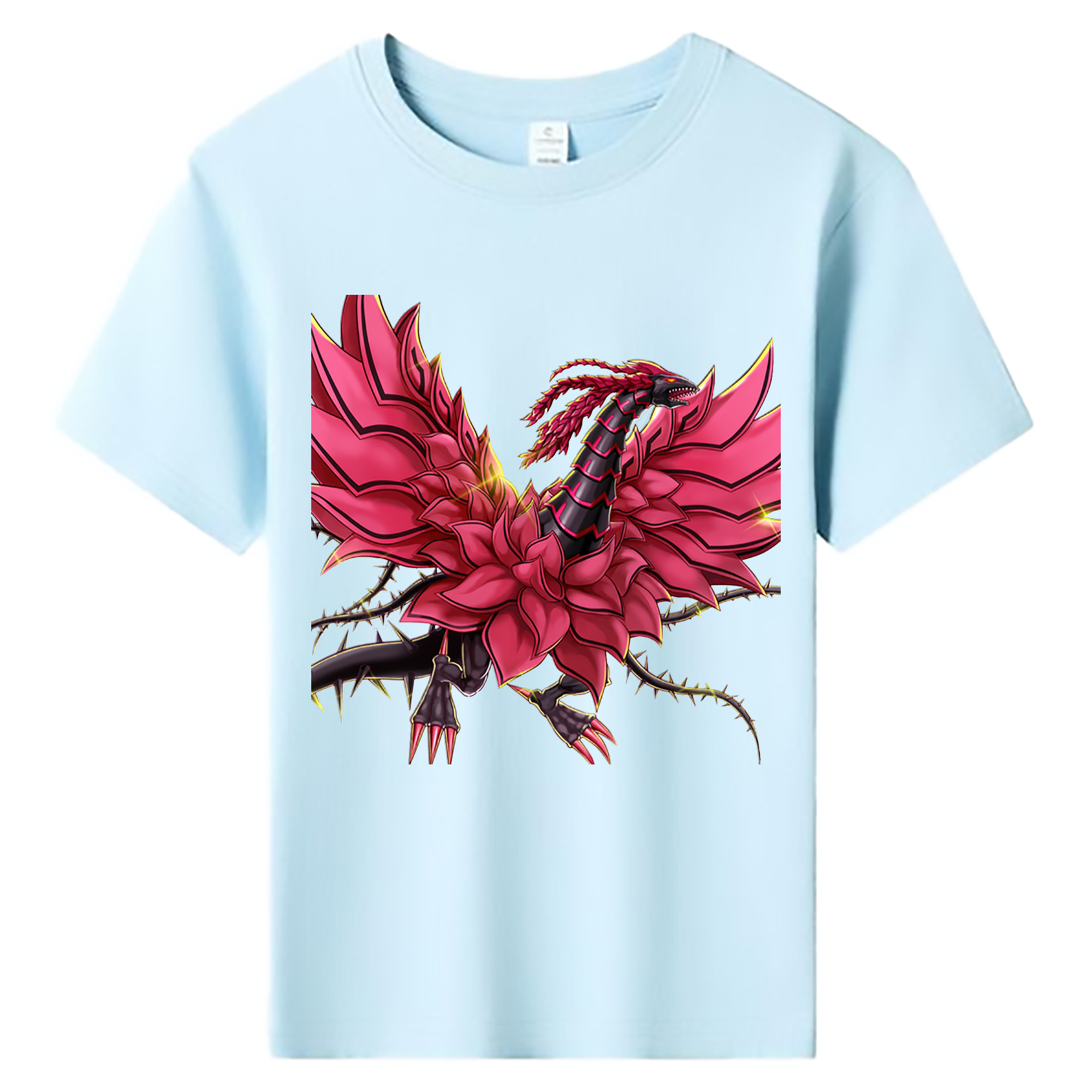 （画像用） 遊☆戯☆王 Yu-Gi-Oh! 綿100％キッズTシャツ（フロントプリント）